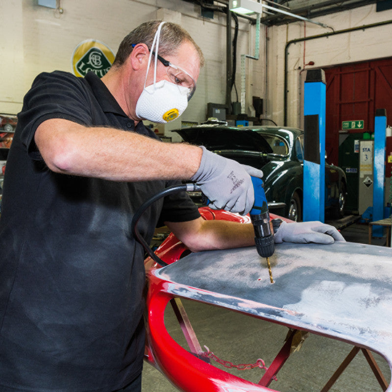 Draper Reversible Keyless Chuck Air Drill 3/8"