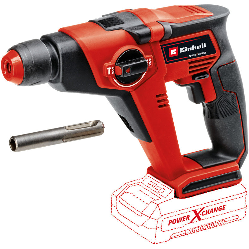 Einhell PXC 18V Cordless 1.3J Rotary Hammer Body Only