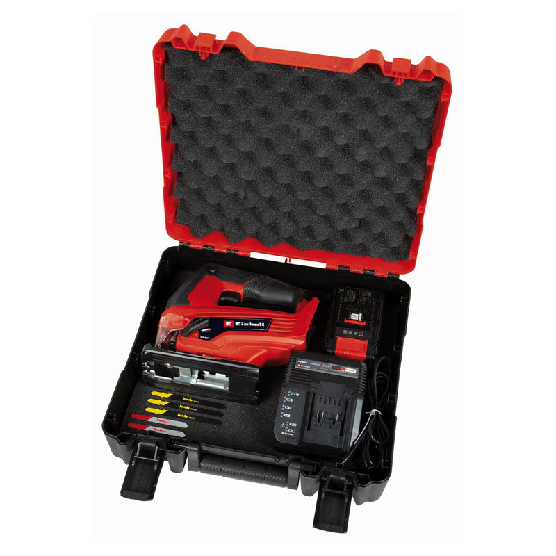 Einhell 18V PXC Jigsaw with Accessories 1 x 2.5Ah