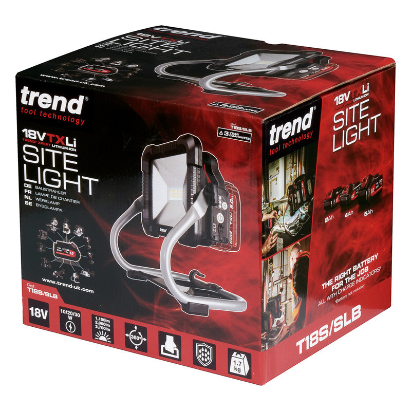 Trend T18S/SLB 18V Cordless Site Light Body Only