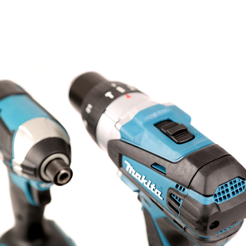 Makita DLX2145TJ 18V LXT Combi Drill & Impact Driver Twin Kit 2 x 5.0Ah