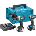 Makita DLX2145TJ 18V LXT Combi Drill & Impact Driver Twin Kit 2 x 5.0Ah