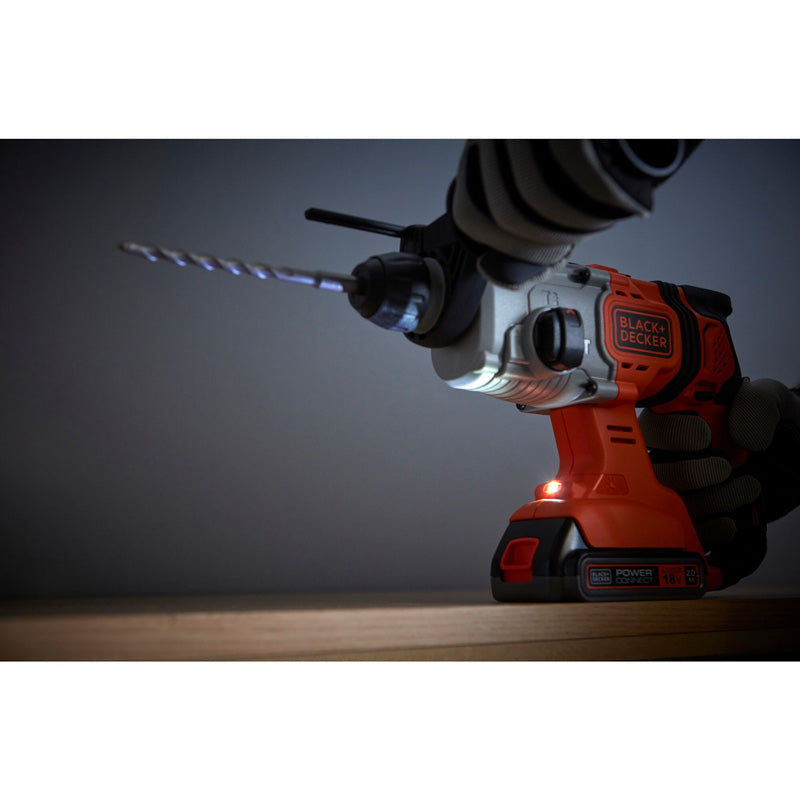 Black & Decker 18V SDS+ Hammer Drill 1 x 2.0Ah
