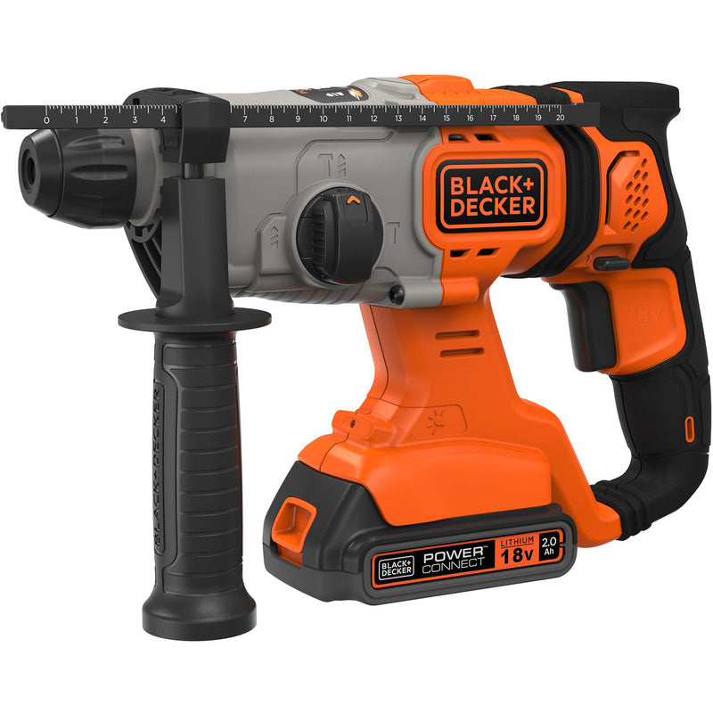 Black & Decker 18V SDS+ Hammer Drill 1 x 2.0Ah