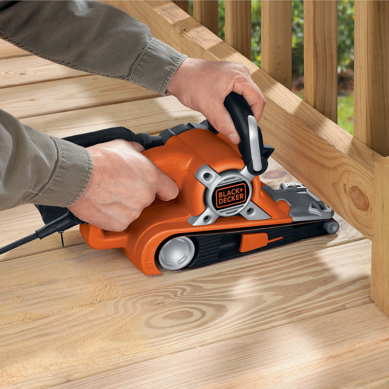 Black & Decker 720W Angled Belt Sander 230V