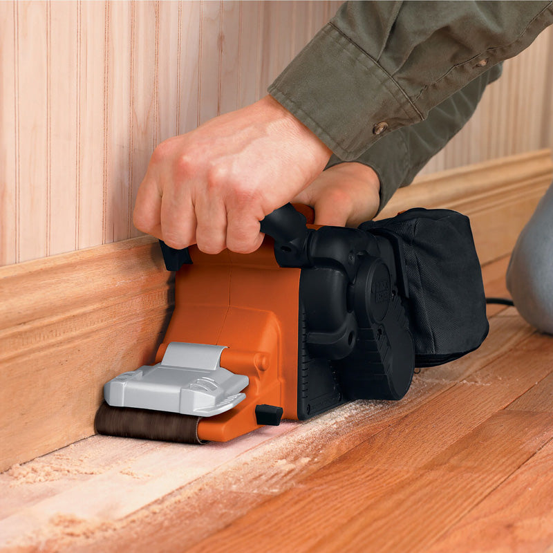Black & Decker 720W Angled Belt Sander 230V