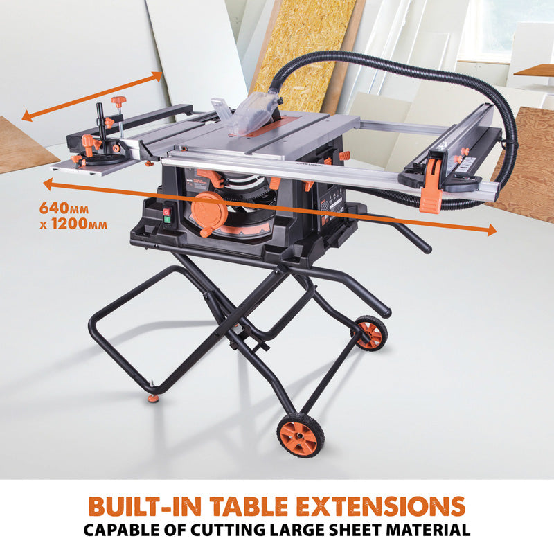Evolution Rage 5-S 255mm Multi-Material Table Saw 230V