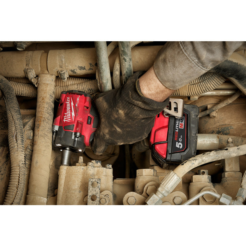 Milwaukee M18 FIW2F38-0X Gen 3 FUEL Compact Impact Wrench with 3/8" Friction Ring Body Only
