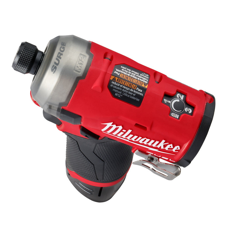 Milwaukee M12 FUEL Sub Compact SURGE Hydraulic Impact Driver Body Only