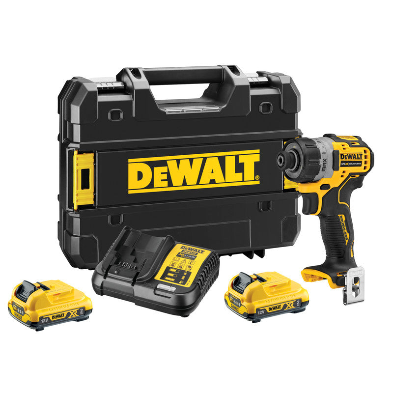 DeWalt DCF601D2-GB 12V XR Brushless Compact Screwdriver 2 x 2.0Ah