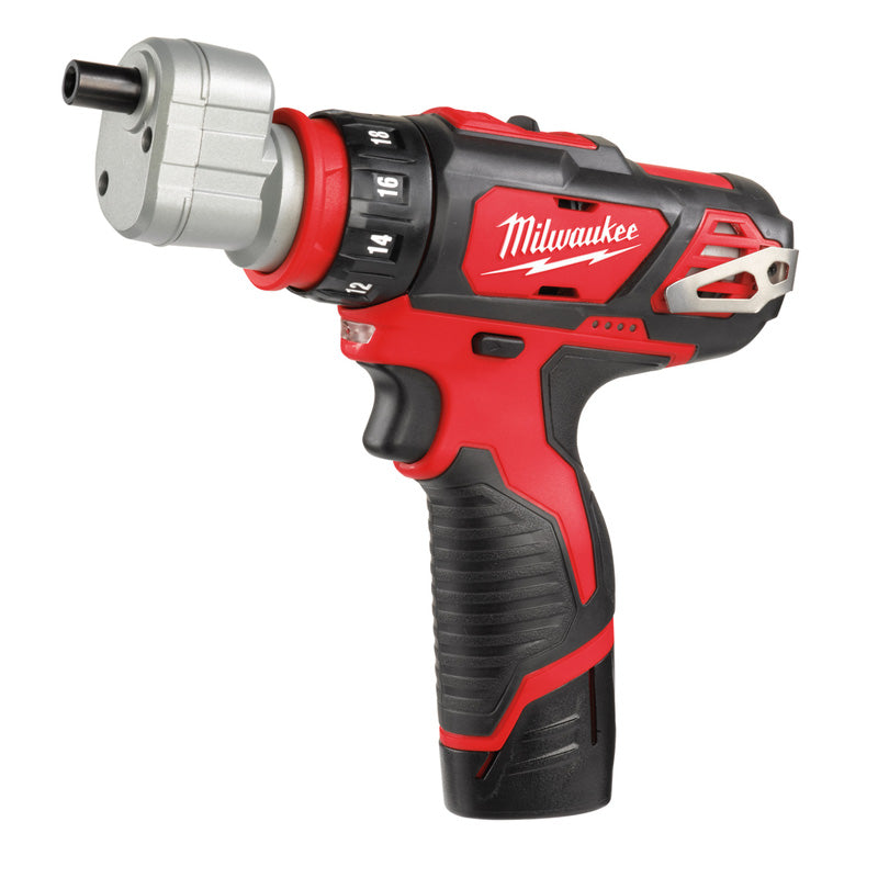 Milwaukee M12 4-In-1 Drill Driver Kit 2 x 2.0Ah