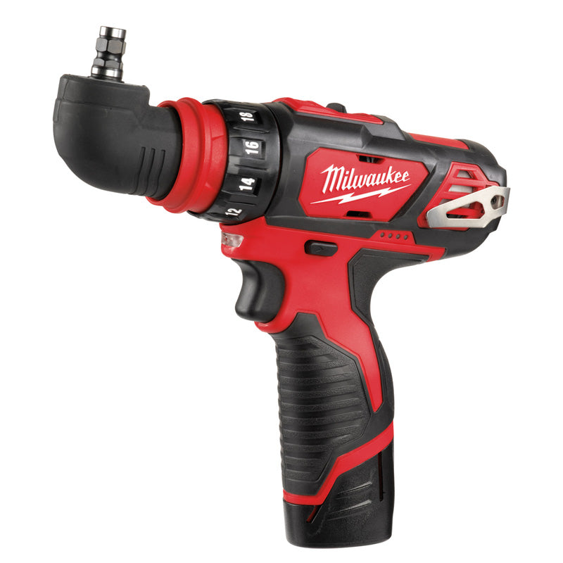 Milwaukee M12 4-In-1 Drill Driver Kit 2 x 2.0Ah