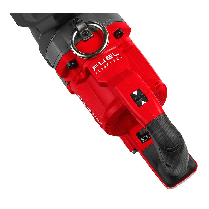 Milwaukee M18 ONEFHIWF1D-121C ONE-KEY FUEL High Torque Impact Wrench D-Handle Long Anvil 1" Friction Ring 1 x 12.0Ah