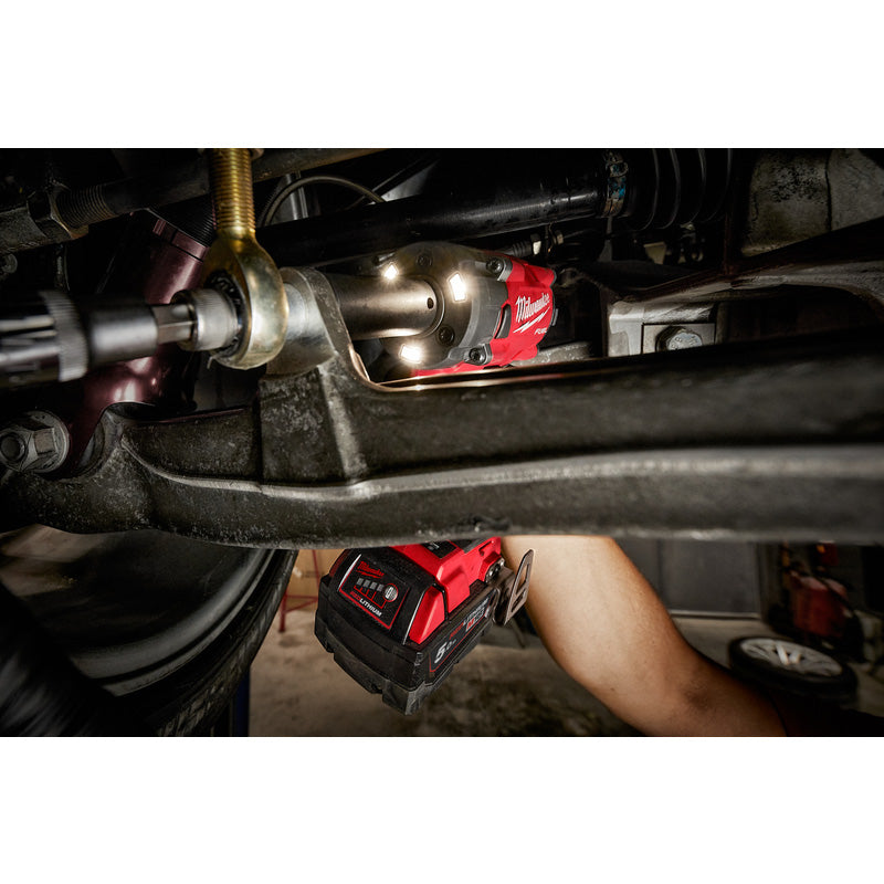 Milwaukee M18 FIW2F38-502X Gen 3 FUEL Impact Wrench with 3/8" Friction Ring 2 x 5.0Ah