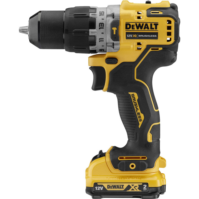 DeWalt DCD706D2-GB 12V XR Sub-Compact Hammer Drill Driver 2 x 2.0Ah