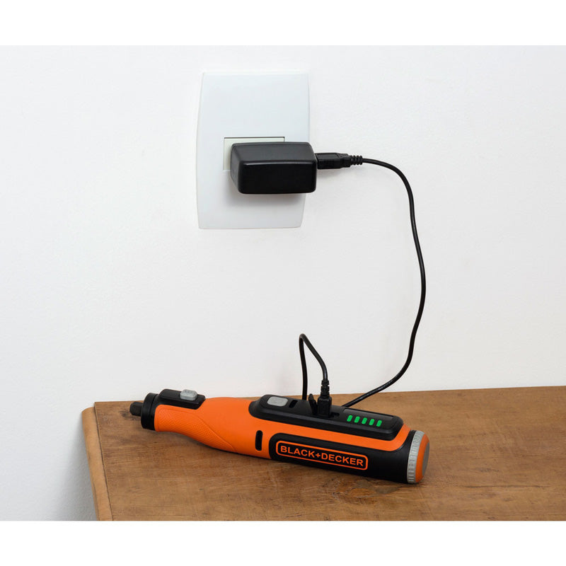 Black & Decker 7.2V Cordless Rotary Tool With Kit Box