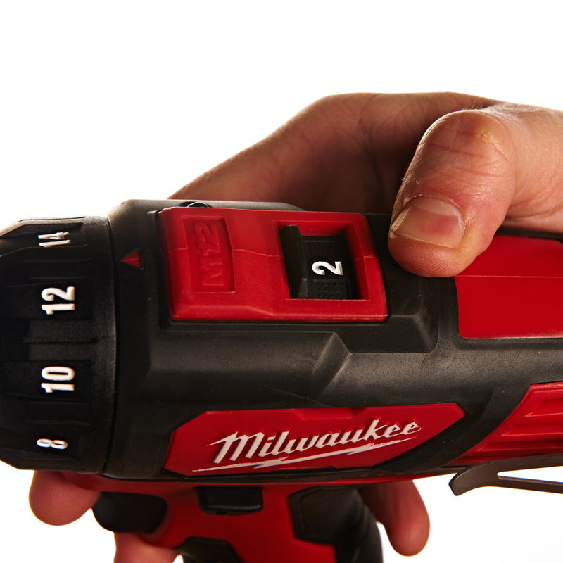 Milwaukee M12 Sub Compact Drill Driver 2 x 2.0Ah