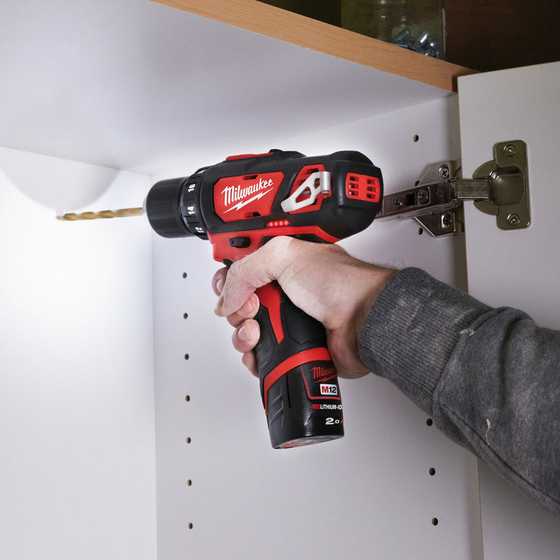 Milwaukee M12 Sub Compact Drill Driver 2 x 2.0Ah
