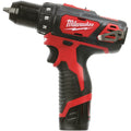 Milwaukee M12 Sub Compact Drill Driver 2 x 2.0Ah