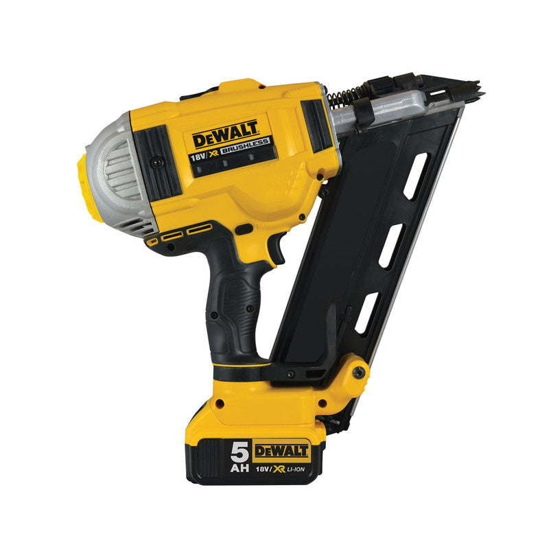 DeWalt DCN692P2-GB 18V Brushless Cordless Nailer 2 x 5.0Ah