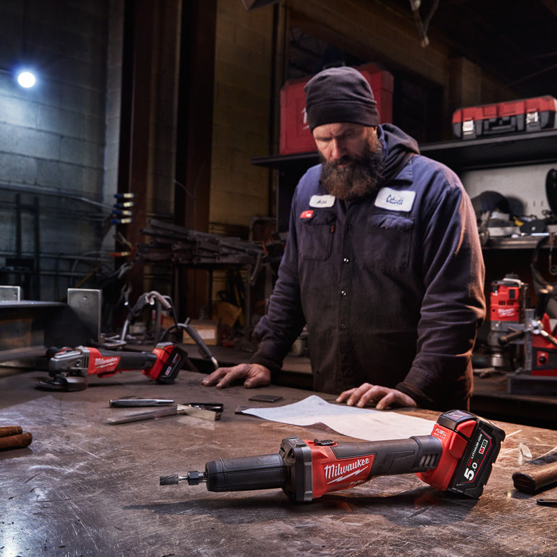Milwaukee M18 FUEL Die Grinder 2 x 5.0Ah