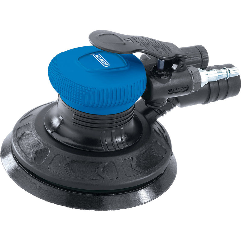 Draper Storm Force Composite Dual Action Air Sander, 150mm