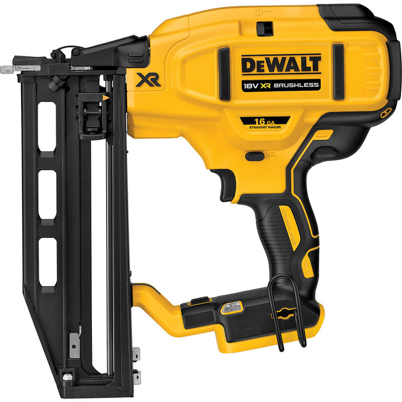 DeWalt DCN662 18V XR 16g Straight Cordless Brushless Nailer Body Only
