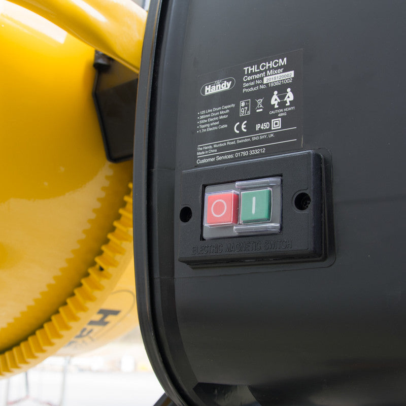 Handy 90L Electric Cement Mixer 550W