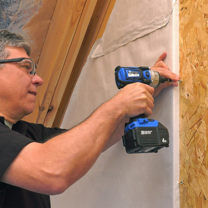 Draper D20 20V Brushless 1/4" 180Nm Impact Driver 2 x 2.0Ah