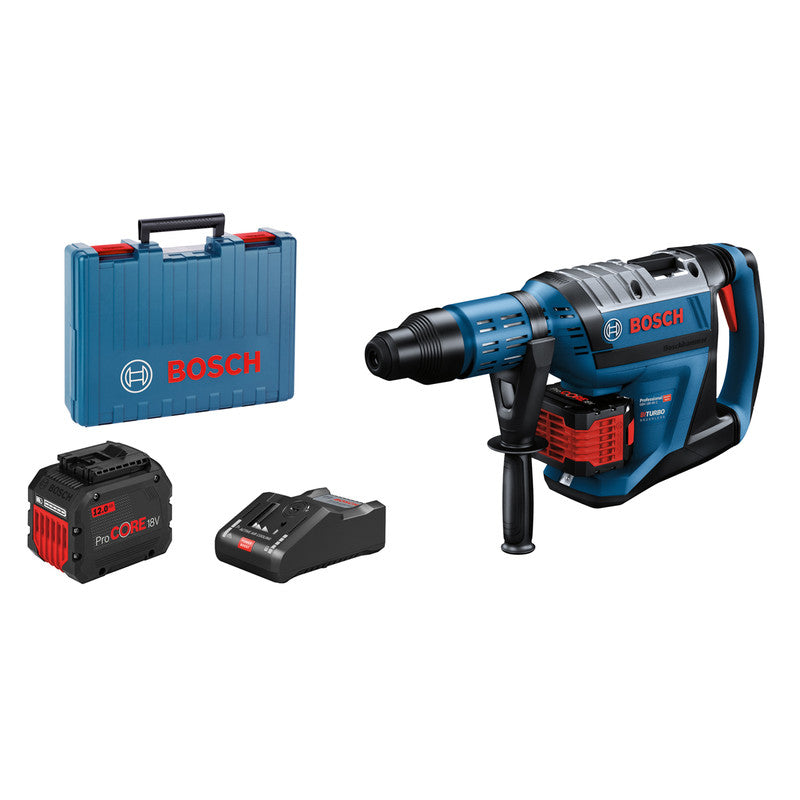 Bosch 18V Bi Turbo Brushless SDS Max Hammer Drill GBH18V-45 C 2 x 12.0Ah