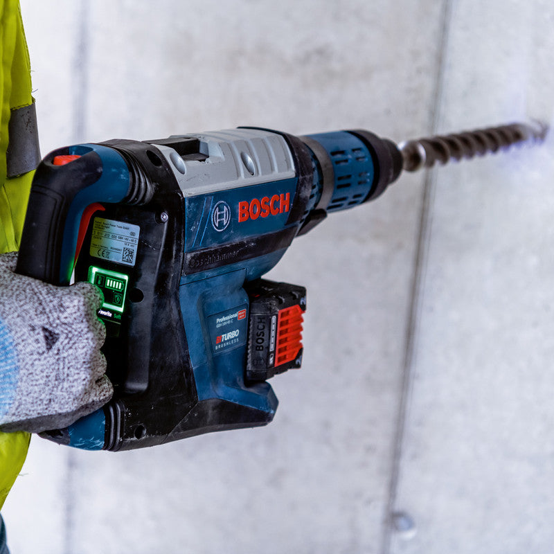 Bosch 18V Bi Turbo Brushless SDS Max Hammer Drill GBH18V-45 C 2 x 12.0Ah