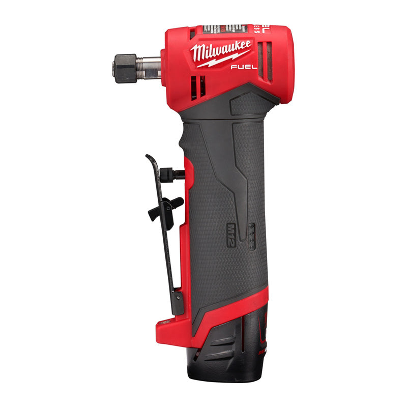 Milwaukee M12 FUEL Angled Die Grinder 1 x 4.0Ah & 1 x 2.0Ah
