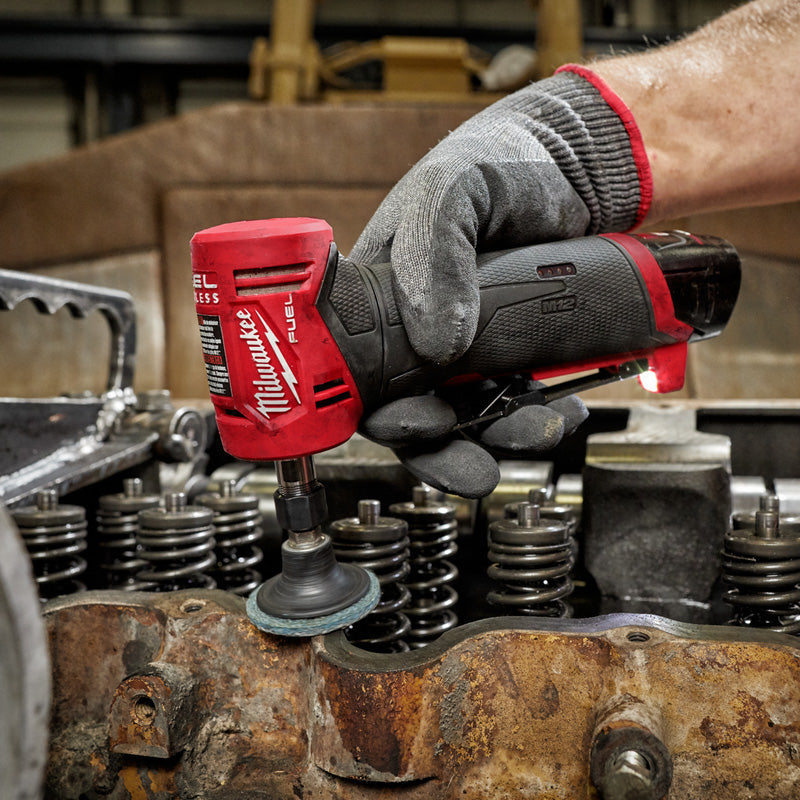 Milwaukee M12 FUEL Angled Die Grinder 1 x 4.0Ah & 1 x 2.0Ah