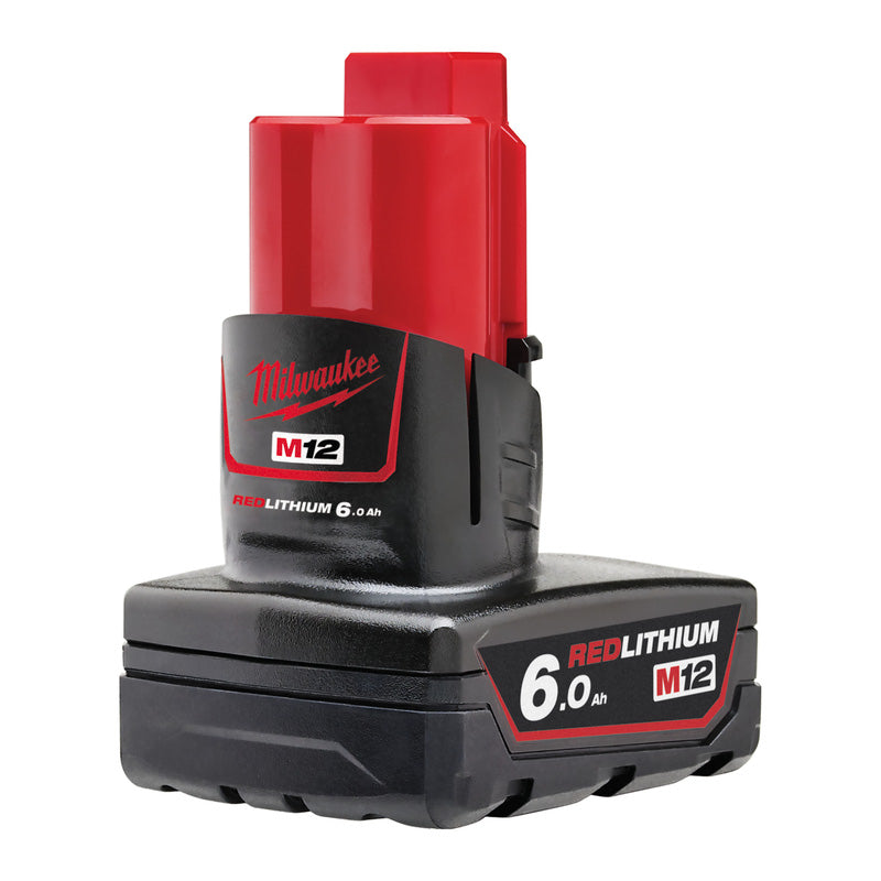Milwaukee M12 FIWF12-622X FUEL 1/2" Impact Wrench with Friction Ring 1 x 6.0Ah, 1 x 2.0Ah