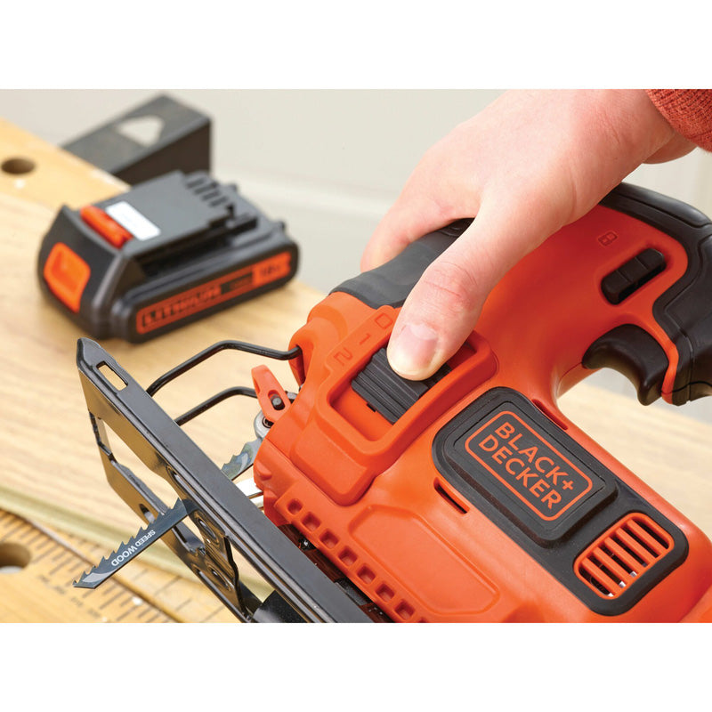 Black & Decker 18V Jigsaw 1 x 1.5Ah