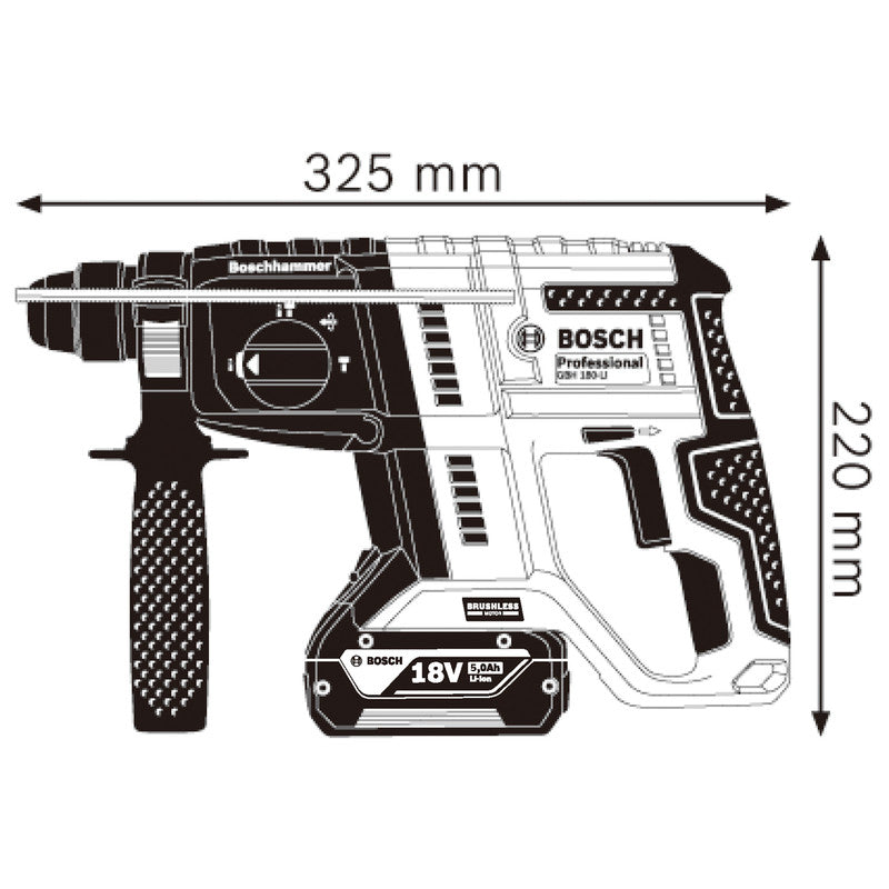 Bosch 18V SDS-Plus Hammer Drill GBH 18V-21N Body Only