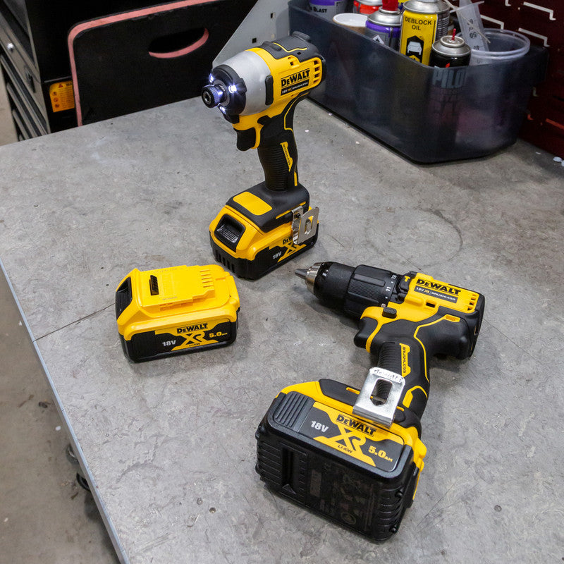 DeWalt DCK2062P3-GB 18V XR Brushless Compact Combi Drill & Impact Driver Twin Kit 3 x 5.0Ah