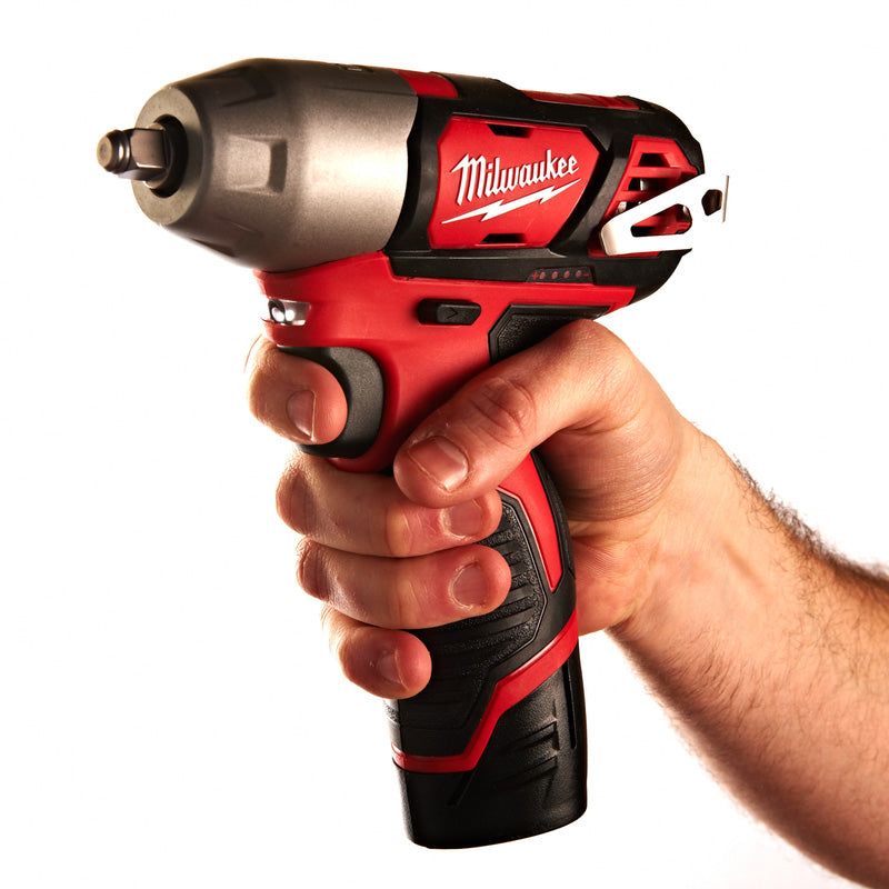 Milwaukee M12 BIW38-0 Sub Compact 3/8" Impact Wrench with Friction Ring Body Only