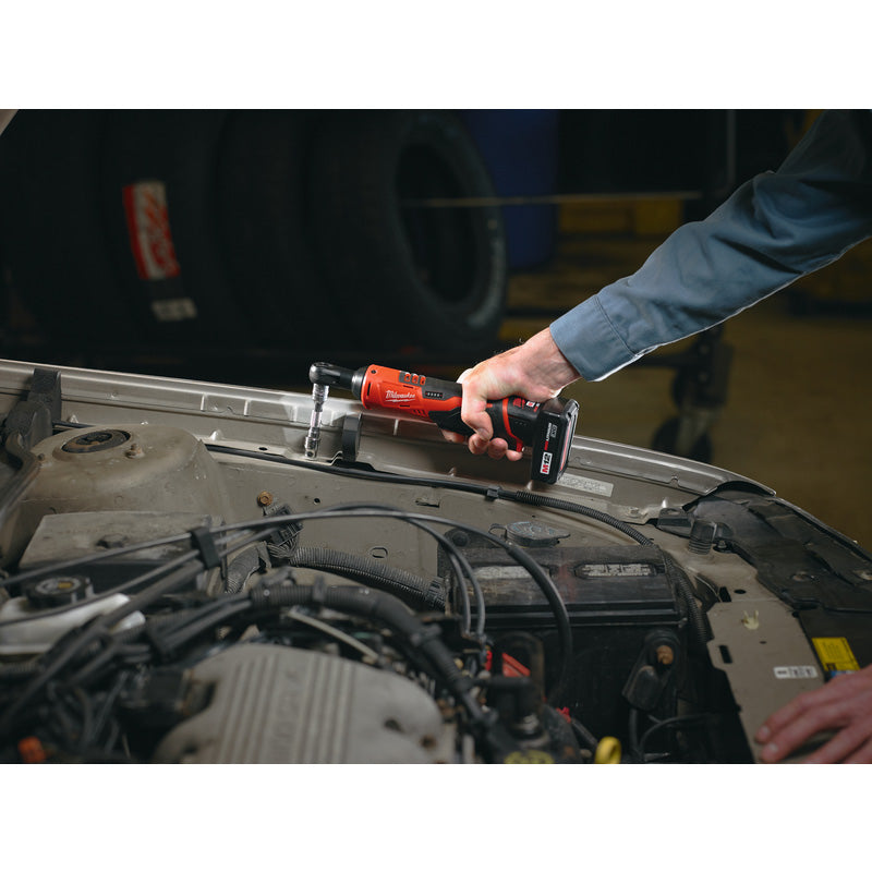 Milwaukee M12 IR-201B Compact 1/4" Impact Ratchet 1 x 2.0Ah