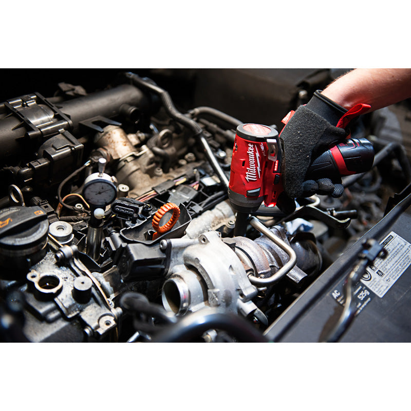 Milwaukee M12 FIW14-0 FUEL 1/4" Impact Wrench with Friction Ring Body Only