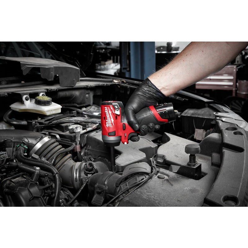 Milwaukee M12 FIW14-0 FUEL 1/4" Impact Wrench with Friction Ring Body Only