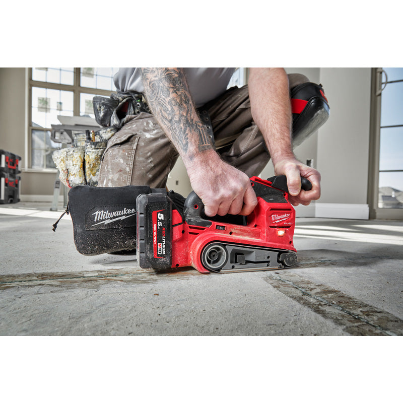 Milwaukee M18 FBTS75-0 FUEL 75mm Belt Sander Body Only