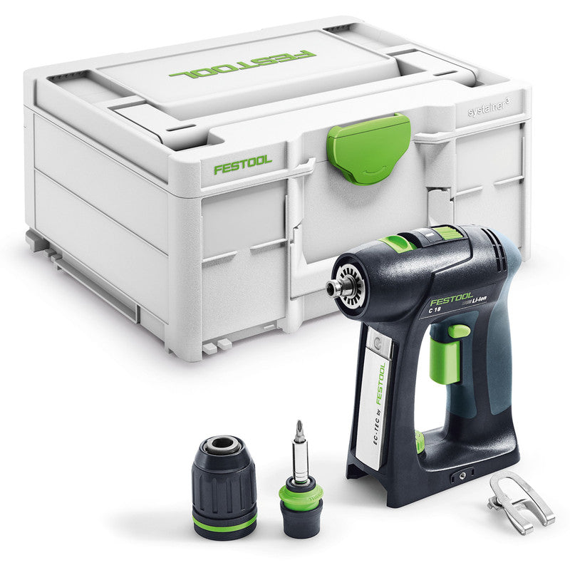 Festool 18V C18 Cordless Drill Driver Body Only