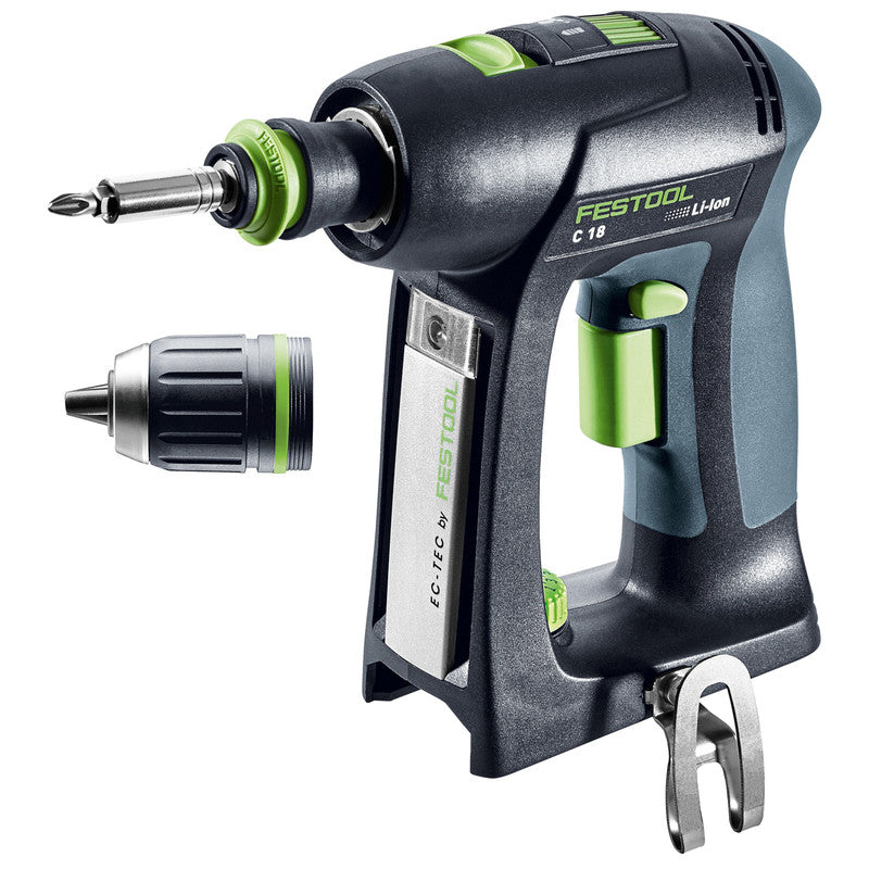 Festool 18V C18 Cordless Drill Driver Body Only