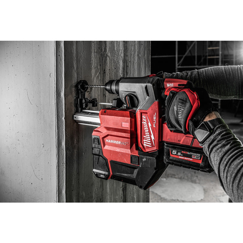 Milwaukee M18 FDDEXL-0 Dedicated Dust Extraction for 30mm SDS-plus Hammers Body Only