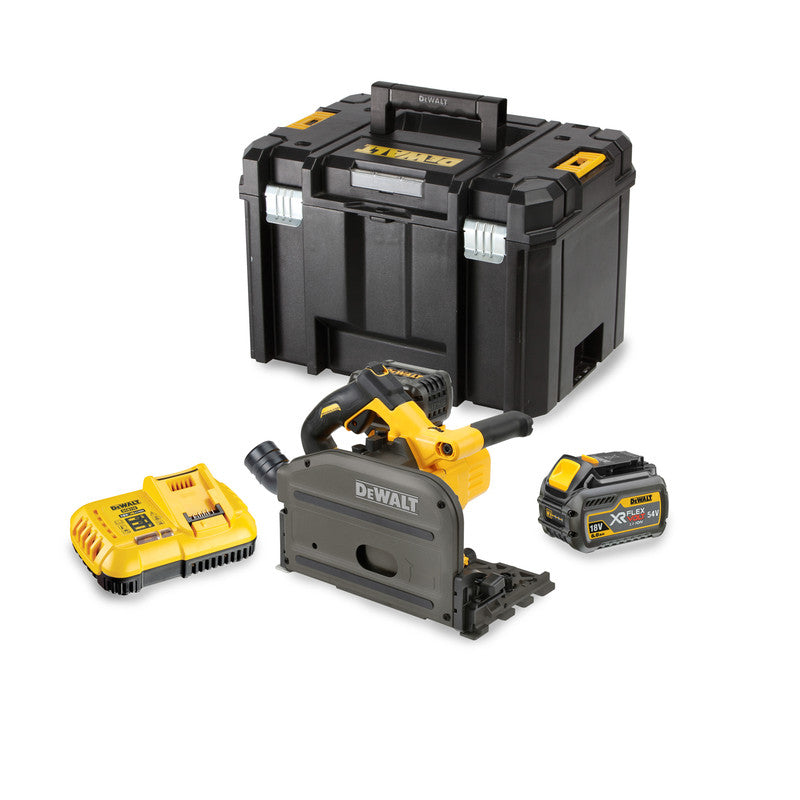 DeWalt DCS520T2-GB 54V XR FlexVolt Plunge Saw 2 x 6.0Ah