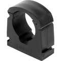 Black Pipe Clip 22mm