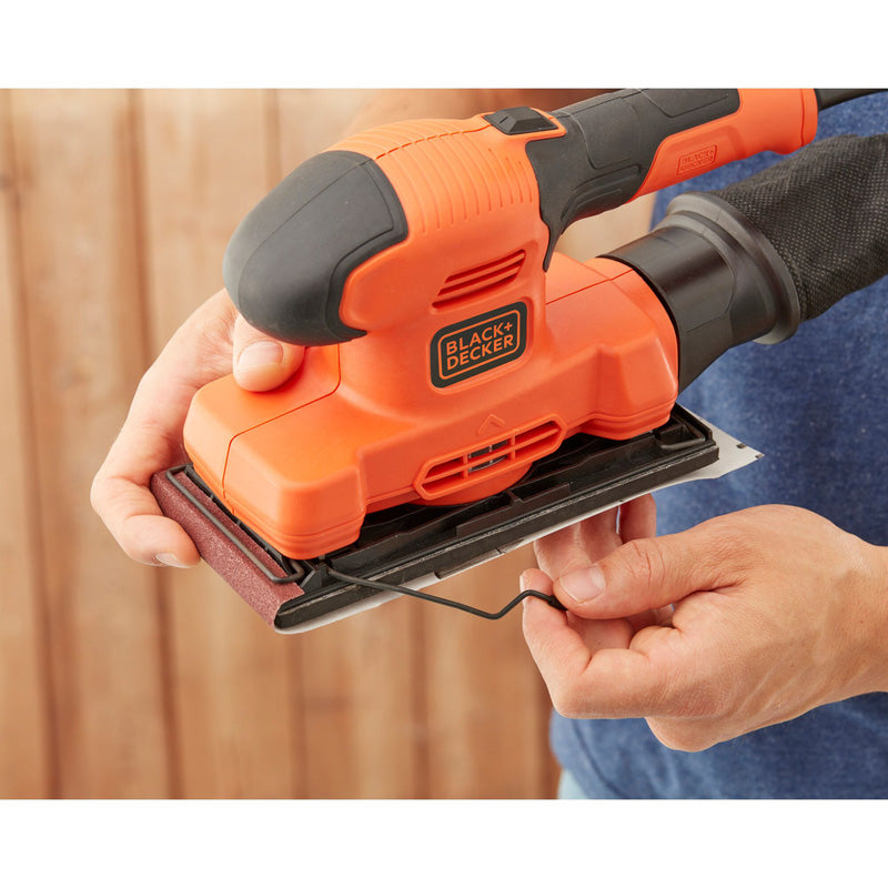 Black & Decker 150W 1/3 Sheet Sander 230V