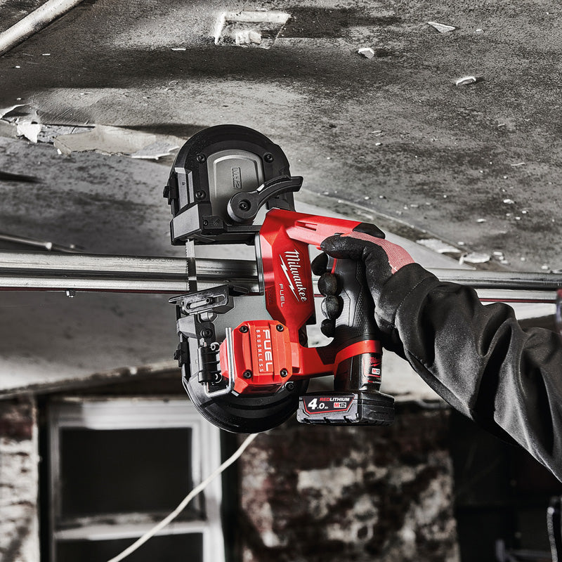 Milwaukee M12 FUEL Sub Compact Band Saw 2 x 4.0Ah