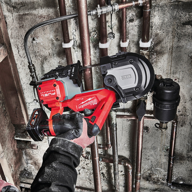 Milwaukee M12 FUEL Sub Compact Band Saw 2 x 4.0Ah